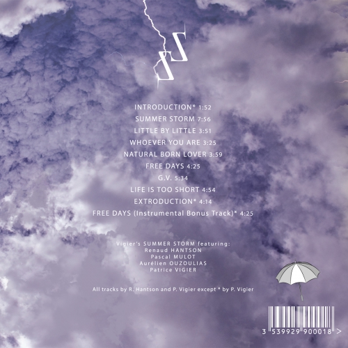 Summer Storm First back cover